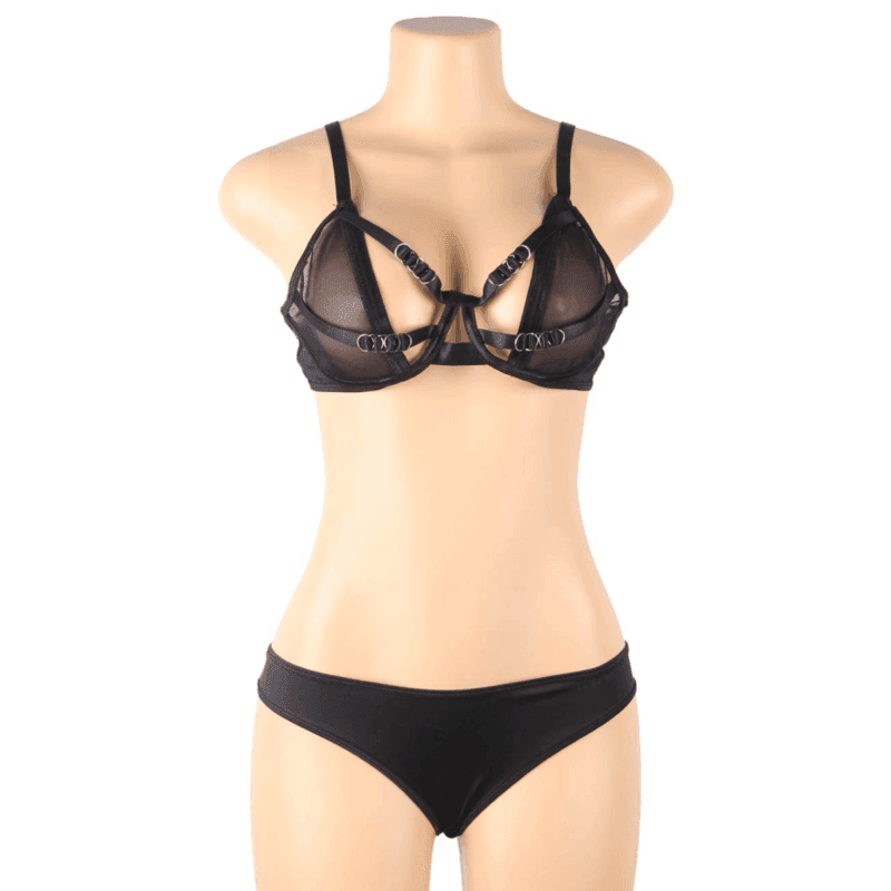 QUEEN LINGERIE - ZWEITEILIGES SET S/M - Vanelion Paradise