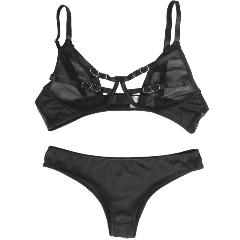 QUEEN LINGERIE - ZWEITEILIGES SET S/M - Vanelion Paradise