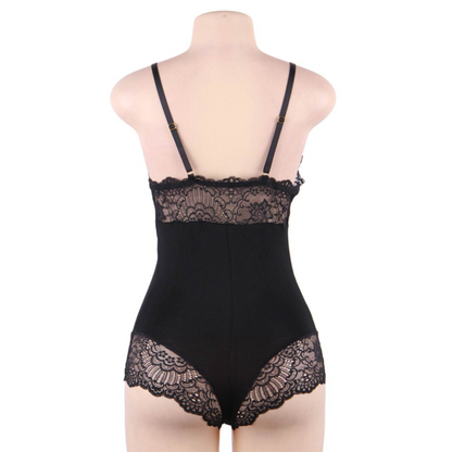 QUEEN LINGERIE - SPITZEN-TEDDY S/M