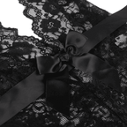 QUEEN LINGERIE - NIEDRIGER SPITZEN-TEDDY S/M - Vanelion Paradise