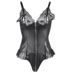 QUEEN LINGERIE - TEDDY MIT REISSVERSCHLUSS S/M - Vanelion Paradise