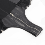 QUEEN LINGERIE - TEDDY MIT REISSVERSCHLUSS S/M - Vanelion Paradise