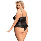 QUEEN LINGERIE - TEDDY MIT REISSVERSCHLUSS S/M - Vanelion Paradise