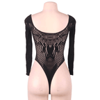 QUEEN LINGERIE - LANGARM TEDDY S/L - Vanelion Paradise