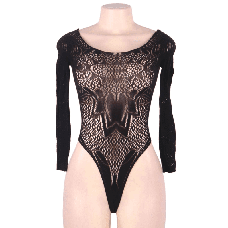 QUEEN LINGERIE - LANGARM TEDDY S/L - Vanelion Paradise
