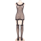 QUEEN LINGERIE - LEOPARD STYLE BODYSTOCKING S/L - Vanelion Paradise