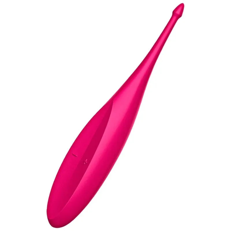 SATISFYER - TWIRLING FUN TIP VIBRATOR ROSA - Vanelion Paradise