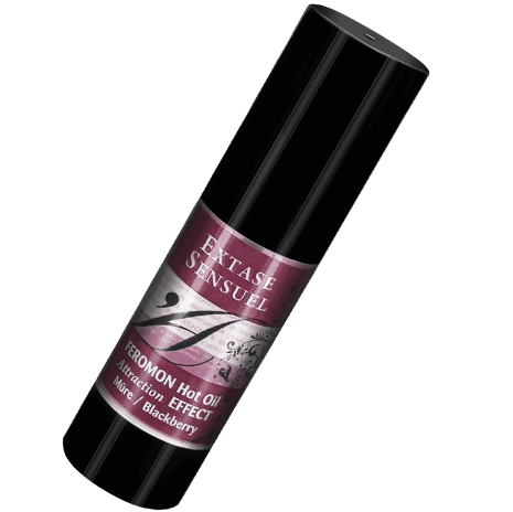 EXTASE SENSUAL - MASSAGEÖL MIT WÄRMEFFEKT UND BROMBEER PHEROMONEN 30 ML