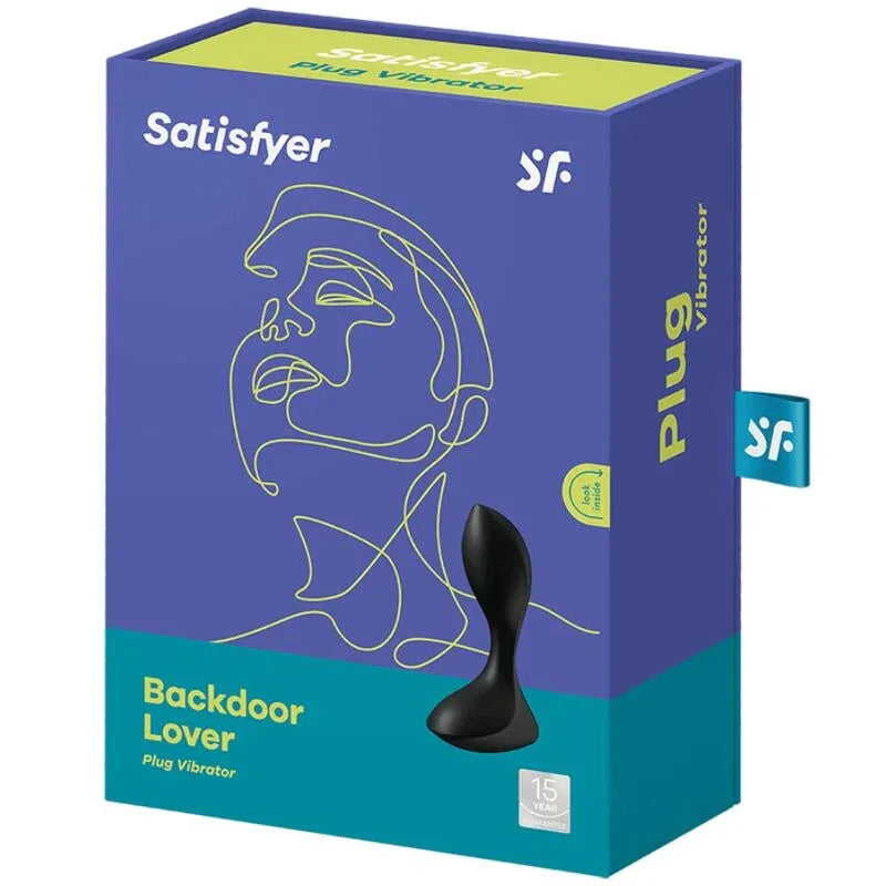SATISFYER - BACKDOOR LOVER ROTER ANAL VIBRATOR STECKER SCHWARZ - Vanelion Paradise