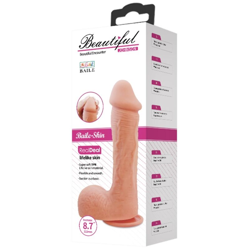 BAILE - JOHNSON REALISTISCHER HAUTDILDO 22 CM