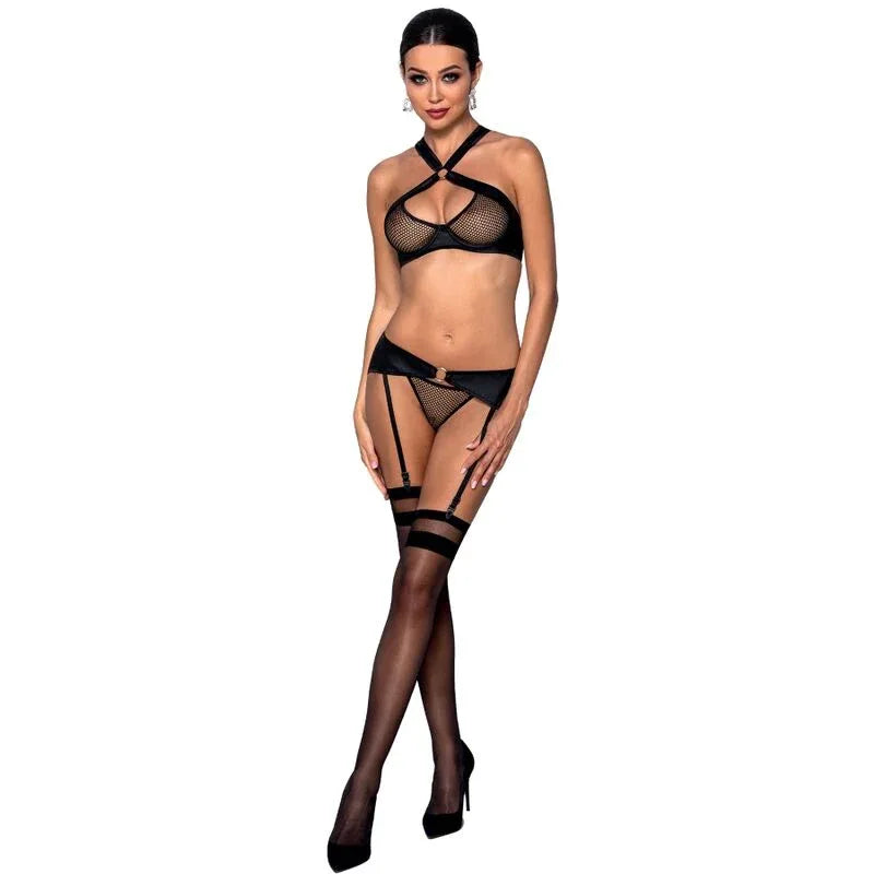 PASSION - AMANDA ÖKOLOGISCHES LEDER-SET S/M - Vanelion Paradise