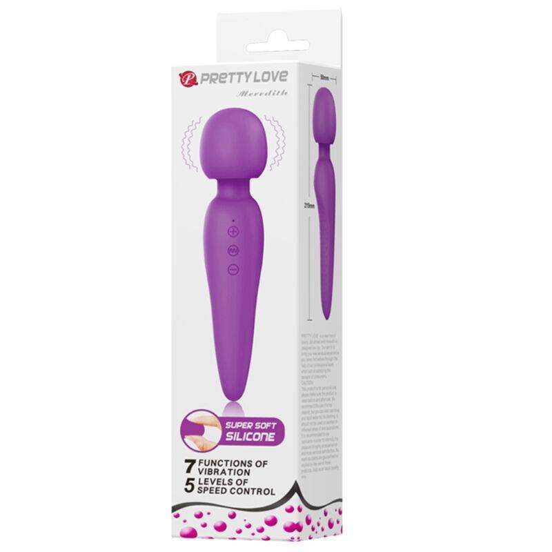 PRETTY LOVE - MEREDITH MASSAGER 12 VIBRATIONSMODI - Vanelion Paradise