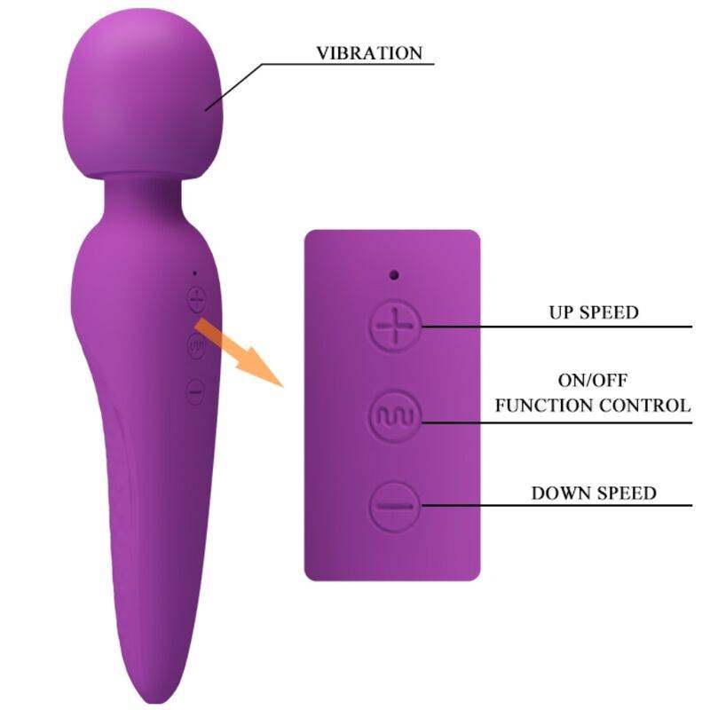 PRETTY LOVE - MEREDITH MASSAGER 12 VIBRATIONSMODI - Vanelion Paradise