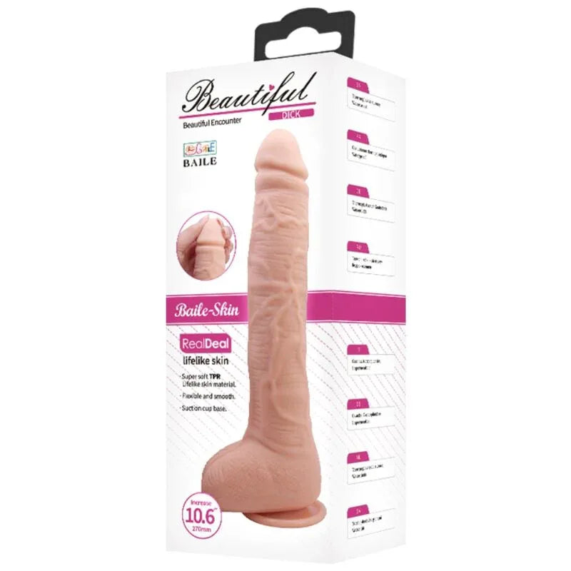 BAILE - FLEXIBLER REALISTISCHER DILDO - Vanelion Paradise