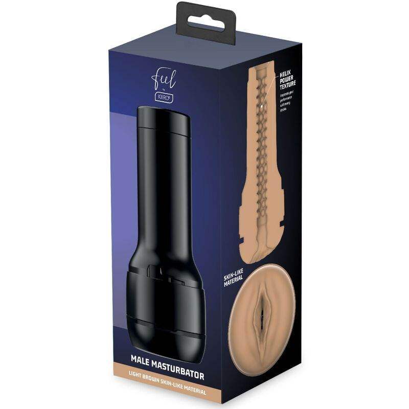 KIIROO - FEEL STROKER MASTURBATOR STIMULATOR - HELLBRAUN - Vanelion Paradise