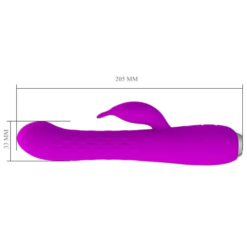 PRETTY LOVE - MOLLY VIBRATOR MIT WIEDERAUFLADBARER ROTATION - Vanelion Paradise