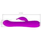 PRETTY LOVE - MOLLY VIBRATOR MIT WIEDERAUFLADBARER ROTATION - Vanelion Paradise