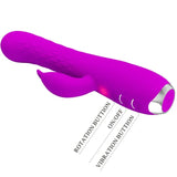 PRETTY LOVE - MOLLY VIBRATOR MIT WIEDERAUFLADBARER ROTATION - Vanelion Paradise