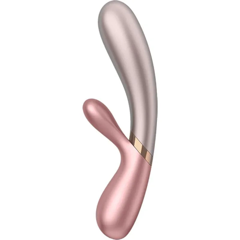 SATISFYER - HOT LOVER VIBRATOR ROSE & BEIGE - Vanelion Paradise