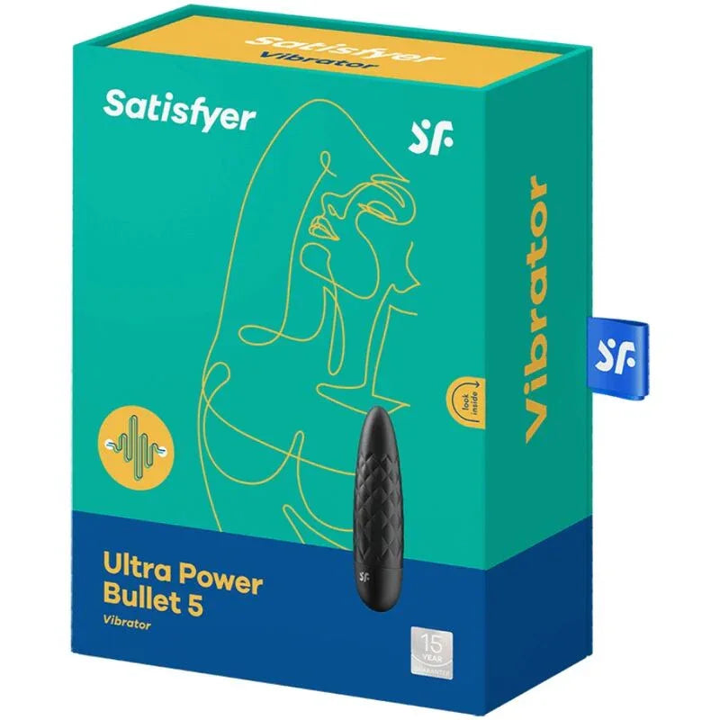 SATISFYER - ULTRA POWER BULLET 5 SCHWARZ - Vanelion Paradise