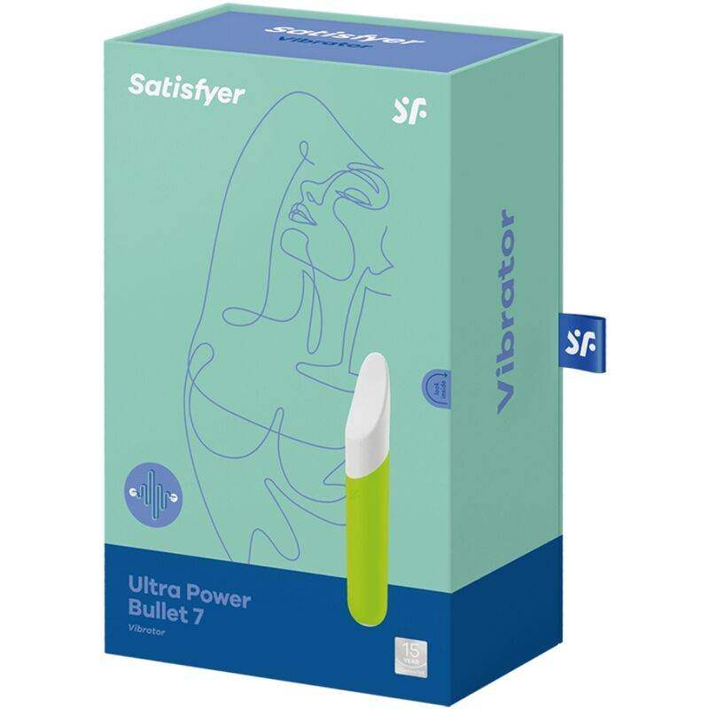 SATISFYER - ULTRA POWER BULLET 7 GRÜN - Vanelion Paradise