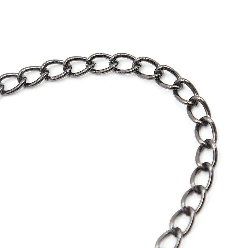 OHMAMA FETISH - METALLKLEMMEN MIT SCHWARZER KETTE - Vanelion Paradise