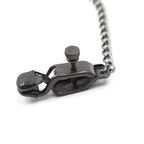OHMAMA FETISH - METALLKLEMMEN MIT SCHWARZER KETTE - Vanelion Paradise