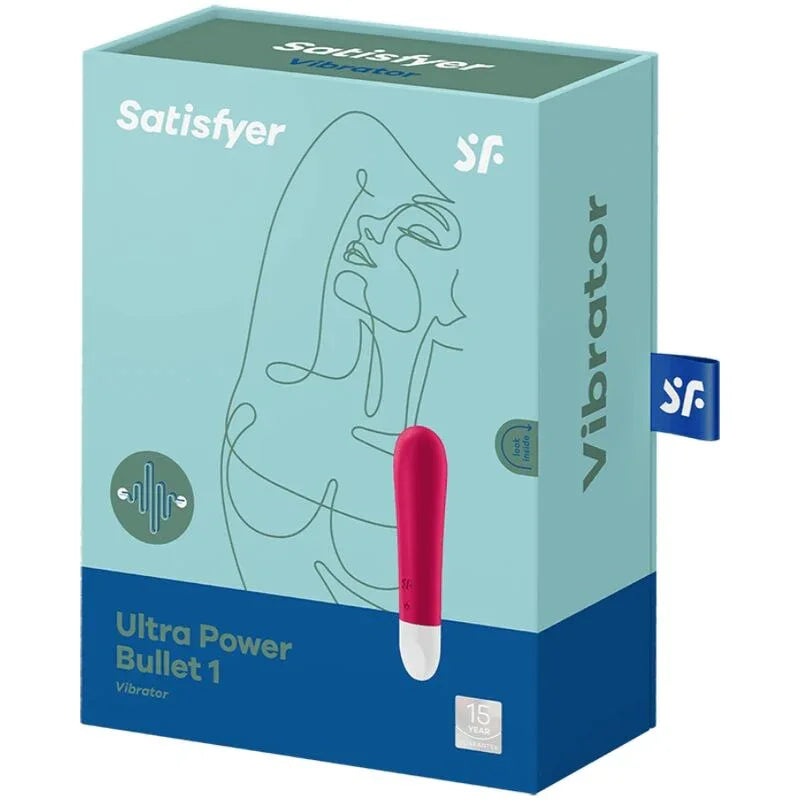 SATISFYER - ULTRA POWER BULLET 1 ROT - Vanelion Paradise