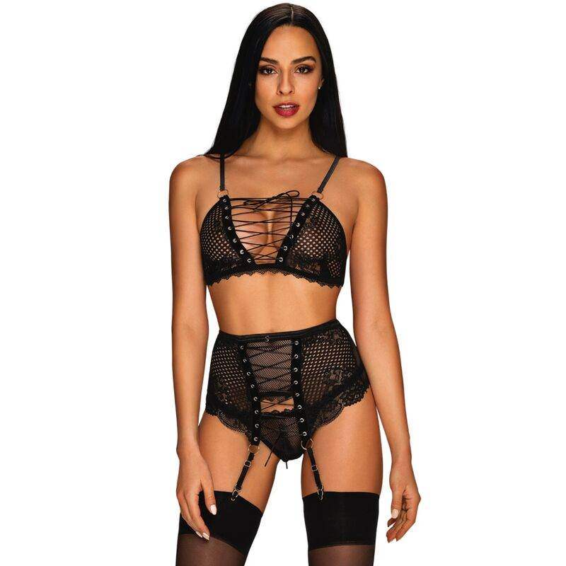 OBSESSIVE - BASITTA-SET DREITEILIG S/M - Vanelion Paradise