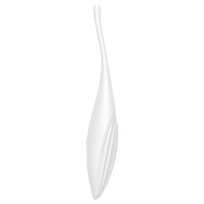 SATISFYER - TWIRLING JOY CLIT TIP VIBRATOR WEISS