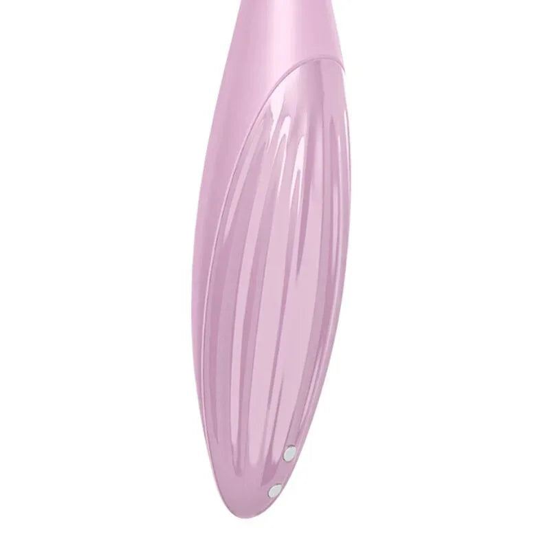 SATISFYER - TWIRLING JOY CLIT TIP VIBRATOR ROSA - Vanelion Paradise