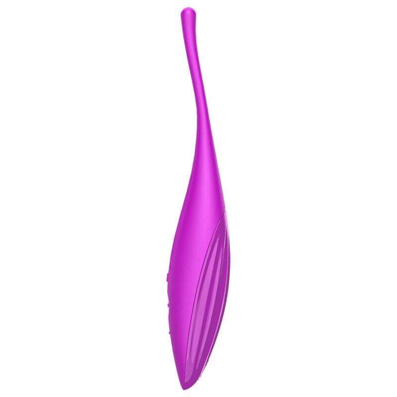 SATISFYER - TWIRLING JOY CLIT TIP VIBRATOR FUCHSIA - Vanelion Paradise