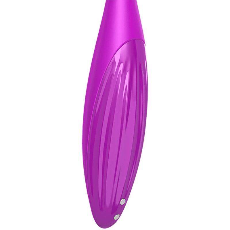 SATISFYER - TWIRLING JOY CLIT TIP VIBRATOR FUCHSIA - Vanelion Paradise