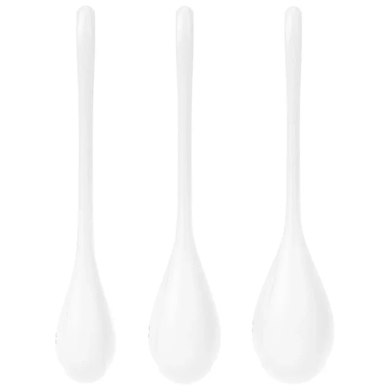 SATISFYER - YONI POWER 1 TRAININGSSET WEISS - Vanelion Paradise