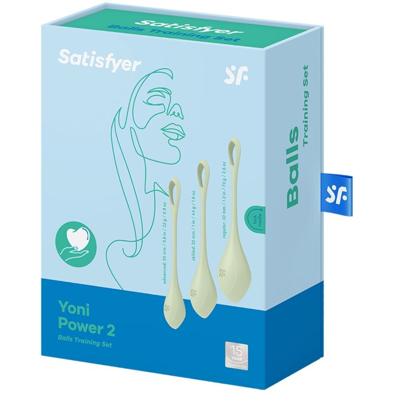 SATISFYER - YONI POWER 2 TRAININGSSET GRÜN