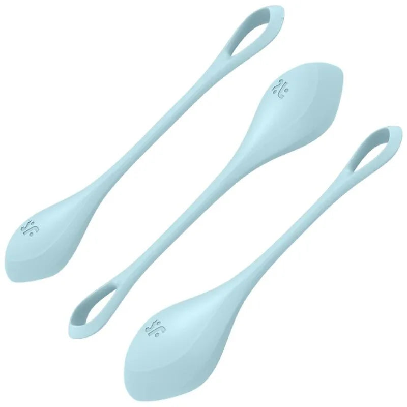 SATISFYER - YONI POWER 2 TRAININGSSET BLAU - Vanelion Paradise