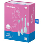 SATISFYER - YONI POWER 2 TRAININGSSET BLAU - Vanelion Paradise