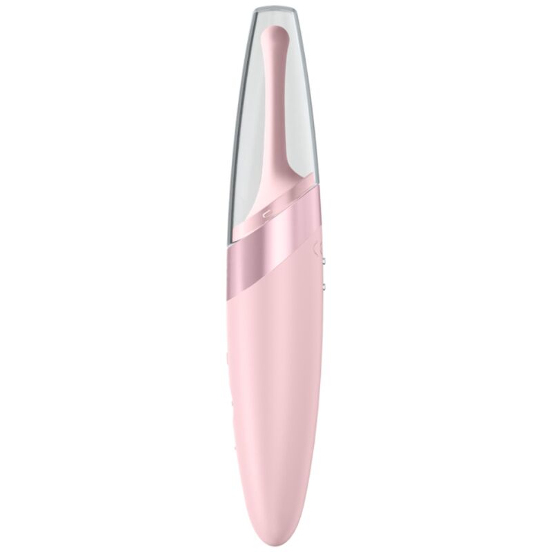 SATISFYER - TWIRLING DELIGHT CLIT TIP VIBRATOR ROSA