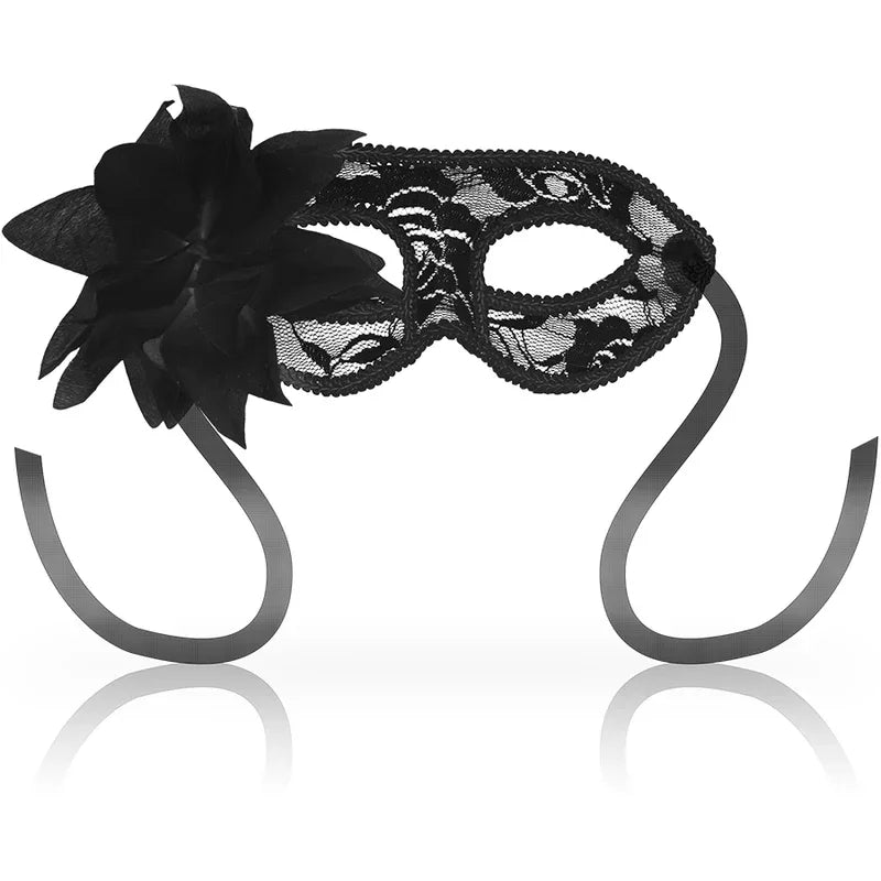 OHMAMA - MASKEN SCHWARZE SPITZEN- UND BLUMENMASKEN - Vanelion Paradise