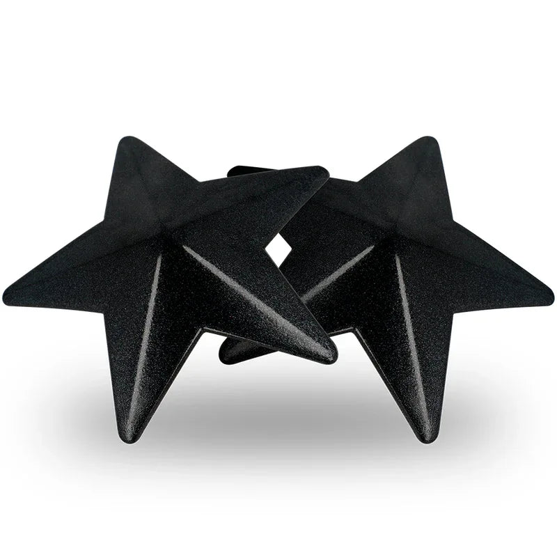 COQUETTE CHIC DESIRE - NIPPELABDECKUNGEN MIT SCHWARZEN STERNEN - Vanelion Paradise