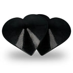 COQUETTE CHIC DESIRE - NIPPELABDECKUNGEN MIT SCHWARZEN HERZEN - Vanelion Paradise