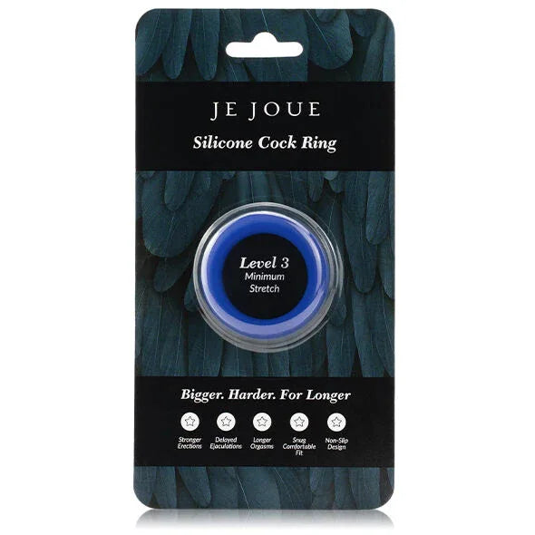 JE JOUE - BLAUER SILIKONRING - MINIMALE STRANGULATION - Vanelion Paradise