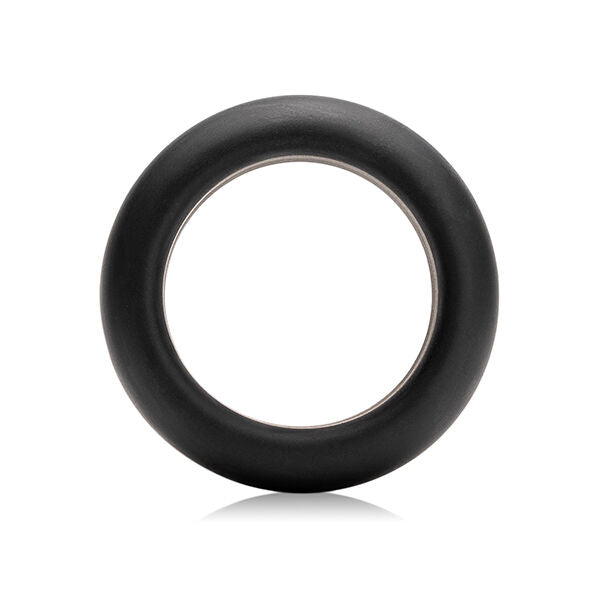 JE JOUE - MAXIMALER STRETCH-COCKRING AUS SILIKON - SCHWARZ