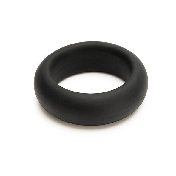 JE JOUE - MAXIMALER STRETCH-COCKRING AUS SILIKON - SCHWARZ