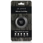 JE JOUE - MAXIMALER STRETCH-COCKRING AUS SILIKON - SCHWARZ - Vanelion Paradise