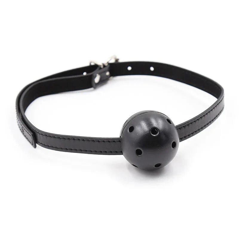 OHMAMA FETISH - KNEBEL MIT BALL UND ÖFFNUNGEN - Vanelion Paradise