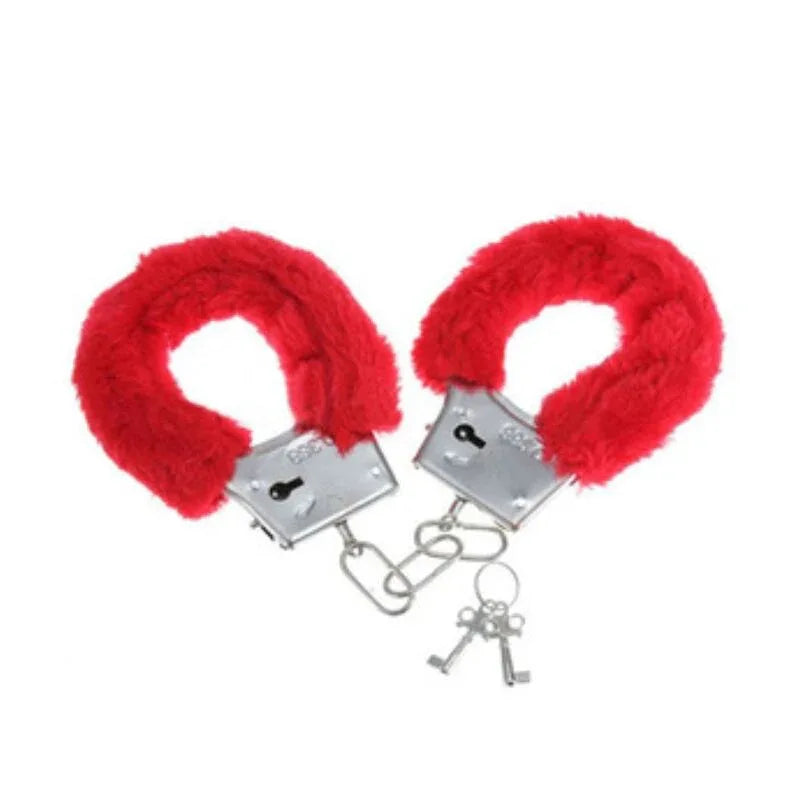 DIABLO PICANTE - PLEASURE FURRY HANDSCHELLEN ROT - Vanelion Paradise