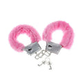 DIABLO PICANTE - PLEASURE PELZHANDSCHELLEN PINK - Vanelion Paradise