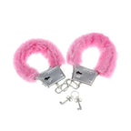 DIABLO PICANTE - PLEASURE PELZHANDSCHELLEN PINK - Vanelion Paradise