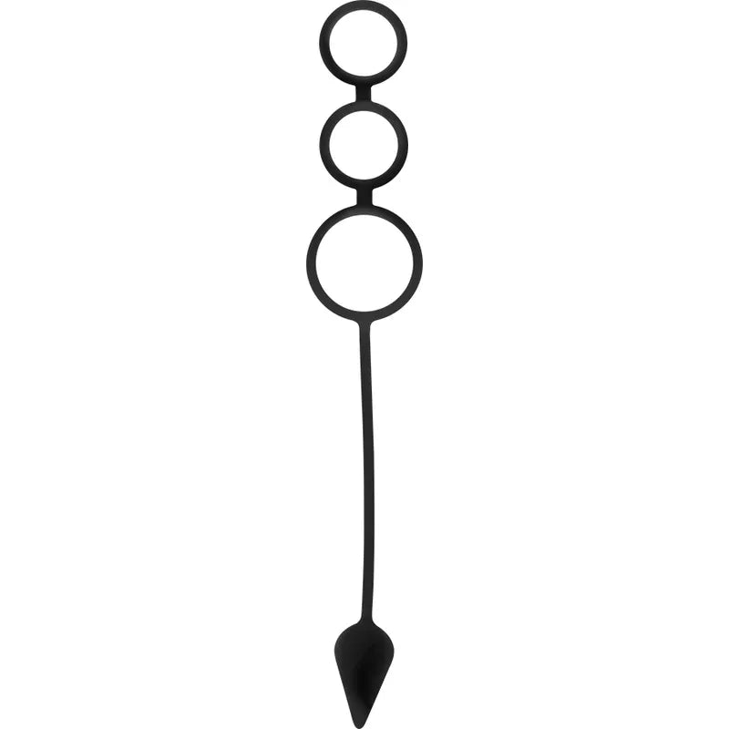 OHMAMA 3-in-1 Silikon-Ringe & Analplug – hautfreundlich - Vanelion Paradise